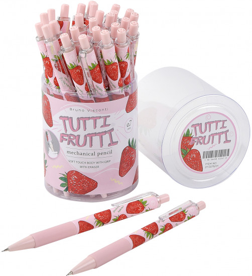 Карандаш механический с ластиком «Fresh and fruity. Клубника»