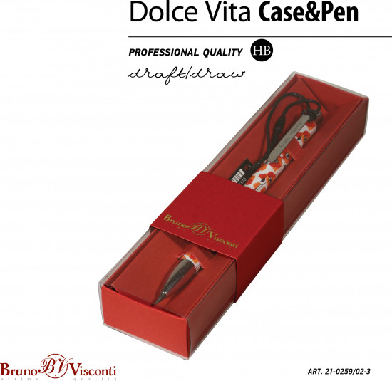 Карандаш механический «Dolce vita. Маки»