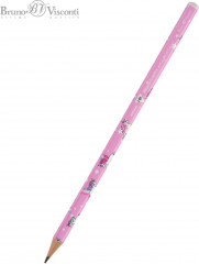 Набор карандашей чернографитовых «HappyGraphix. Единороги» - Фото 1