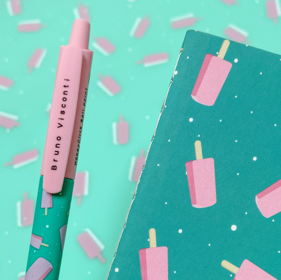 Папка на молнии «Ice cream mint»