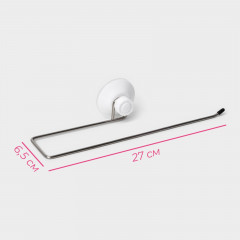 Держатель для полотенец на вакуумной присоске - Фото 2