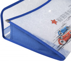 Папка-конверт на кнопке «Cars» - Фото 1