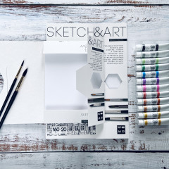 Набор бумаги для акрила, гуаши и темпры - Фото 4