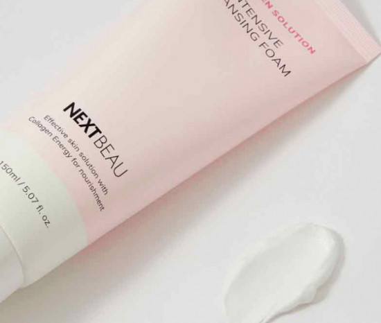 Пенка для умывания с коллагеном «Collagen solution Intensive Cleansing Foam»