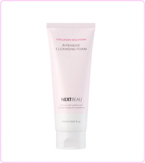 Пенка для умывания с коллагеном «Collagen solution Intensive Cleansing Foam»