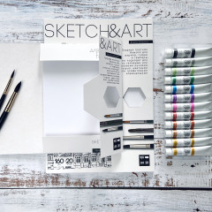 Набор бумаги для акрила, гуаши и темпры - Фото 5