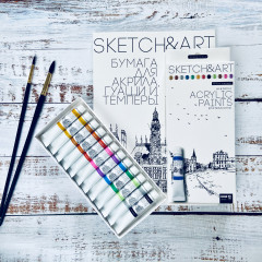 Набор бумаги для акрила, гуаши и темпры - Фото 9