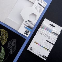 Набор бумаги для скетч-маркеров «SketchandArt» - Фото 7