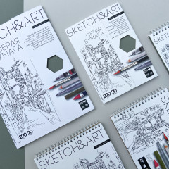 Набор бумаги для скетчинга «SketchandArt» - Фото 7