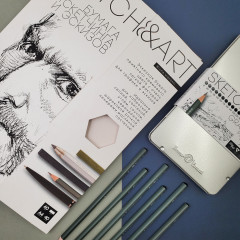 Набор бумаги для скетчинга и эскизов «SketchandArt» - Фото 5