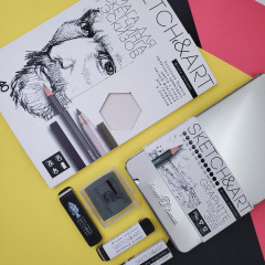 Набор бумаги для скетчинга и эскизов «SketchandArt» - Фото 6