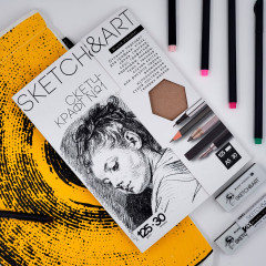 Набор бумаги для скетчинга «SketchandArt» - Фото 5