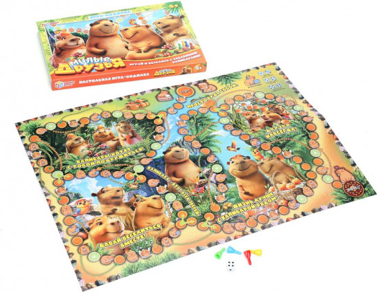 Игра-ходилка настольная «Милые друзья»