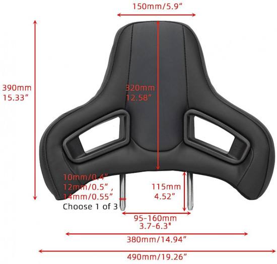Подголовник автомобильный «Sport Car Seat Cold Foam Comfort»