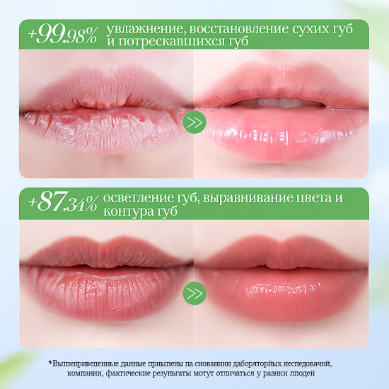 Бальзам для губ с экстрактом черники увлажняющий питательный «Blueberry Jelly Lip Balm»