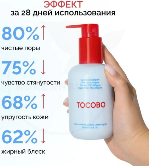 Гидрофильное масло для проблемной кожи с каламином «Calamine Pore Control Cleansing Oil»