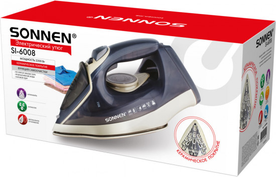 Утюг паровой Sonnen SI-6008