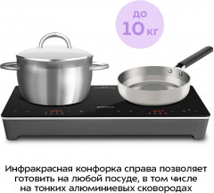 Плита индукционно-инфракрасная КТ-164 - Фото 4