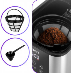 Кофеварка капельная КТ-7222 - Фото 2