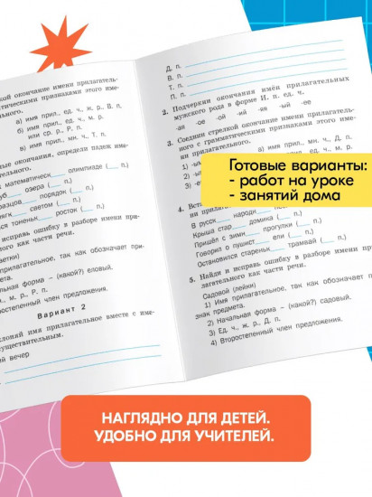 Проверочные и контрольные работы по русскому языку. 4 класс