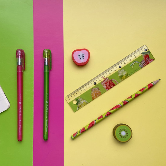 Линейка с волнистым краем «HappyGraphix. My Refresh»