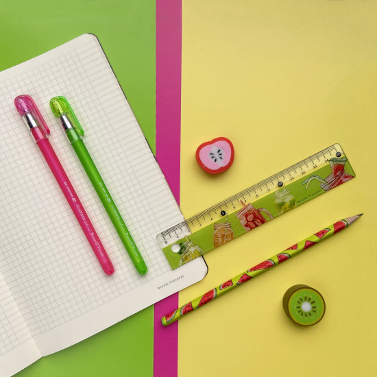 Линейка с волнистым краем «HappyGraphix. My Refresh»