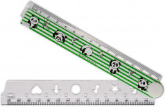 Линейка складная «HappyGraphix. Панды» - Фото 2