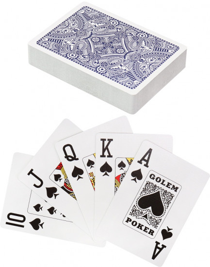 Игральные карты «Poker size. Blue back»