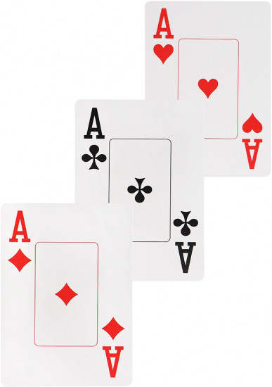 Игральные карты «Poker size. Blue back»
