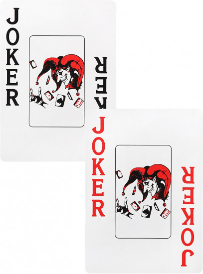 Игральные карты «Poker size. Blue back»