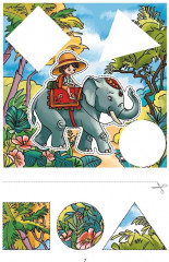 Вырезалки и аппликации для малышей. Удивительные приключения - Фото 6