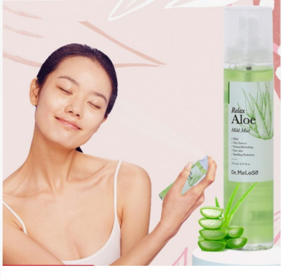 Освежающий увлажняющий мист для лица «Relax Aloe Mild Mist»