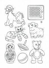 Игрушки. Дидактический материал по лексической теме - Фото 3