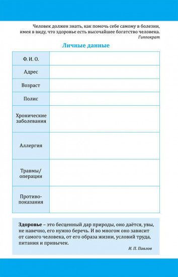 Дневник самоконтроля температуры