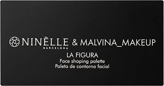 Палетка для контурирования лица «La Figura and Malvina», оттенок 511 Теплая коррекция
