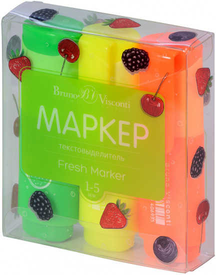 Набор текстовыделителей «Fresh Marker»