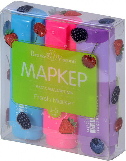 Набор текстовыделителей «Fresh Marker»