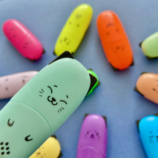 Набор текстовыделителей «Meow Marker»