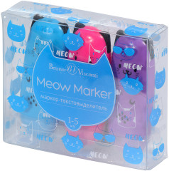 Набор текстовыделителей «Meow Marker» - Фото 4