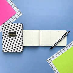 Еженедельник «Black and white. Горошек» - Фото 7