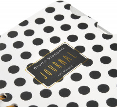 Книжка записная «Art Journal. Black and white. Сердечки» - Фото 2