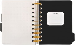 Книжка записная «Art Journal. Black and white. Сердечки» - Фото 4