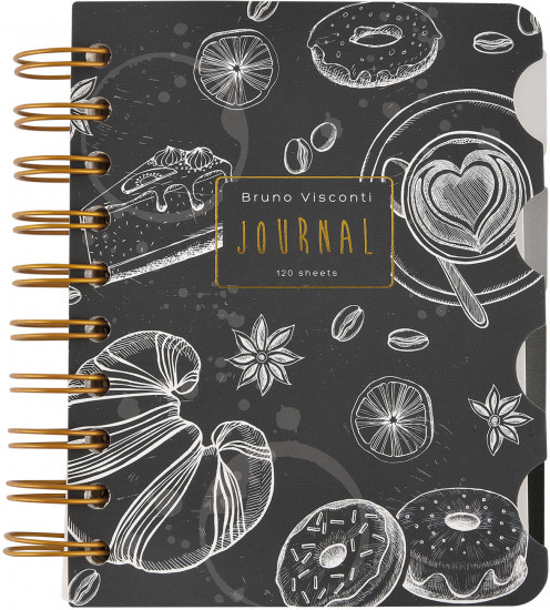 Книжка записная «Art Journal. Caffè nero. Time»