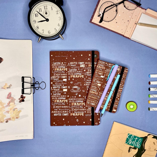 Книжка записная «Megapolis Journal. Coffee time, латте»
