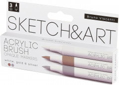 Набор маркеров акриловых «SketchHandArt» - Фото 1