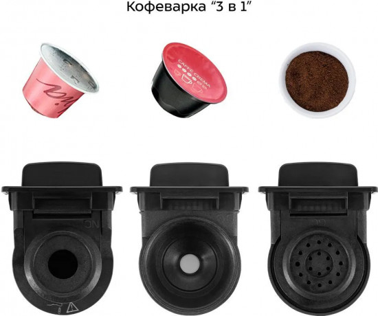 Кофеварка капельная Kitfort КТ-7467 «3 в 1»
