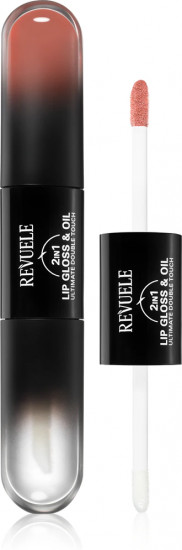 Блеск и масло для губ «2 in 1 Lip Gloss & Oil», тон 06 Warm Caramel