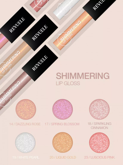 Блеск для губ «Shimmering Lip Gloss», тон 18 Sparkling Cinnamon