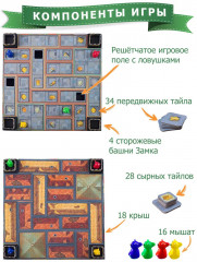 Игра настольная «Сырный замок» - Фото 6