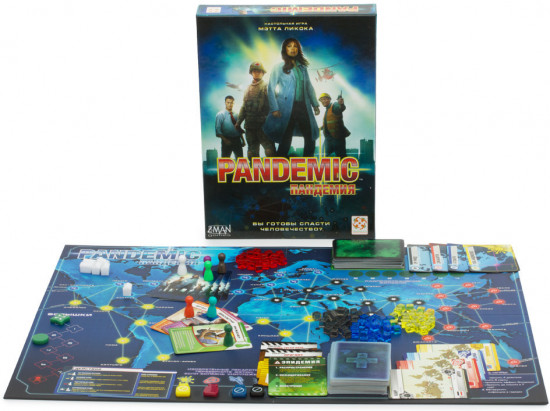 Настольная игра «Пандемия»